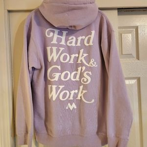 Mentality- Light Purple Hoodie- Medium